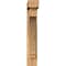 Ekena Millwork Imperial Block Smooth Bracket w/ Offset Brace, Western Red Cedar, 5 1/2"W x 22"D x 34"H BKT0604X22X34IMP05SWR - alternate 4
